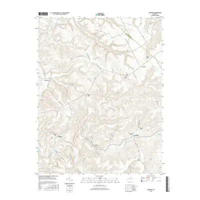2016 Map of Lodiburg, 2016 Print