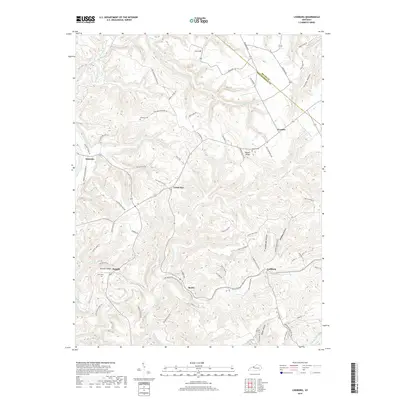 2019 Map of Lodiburg, 2019 Print