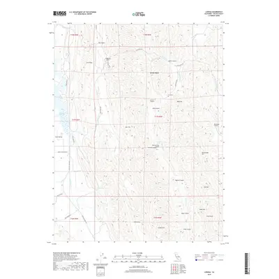 2018 Map of Lodoga, 2018 Print