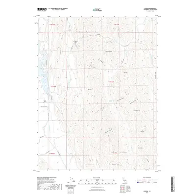 2021 Map of Lodoga, 2021 Print