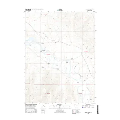 2016 Map of Lodore School, 2016 Print