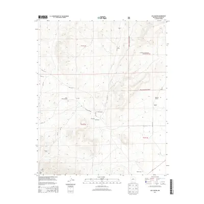 2013 Map of Log Canyon, 2013 Print