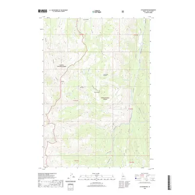 2020 Map of Log Mountain, 2020 Print