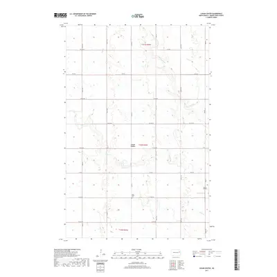 2017 Map of Logan Center, 2017 Print