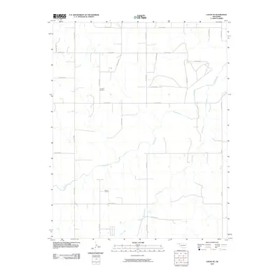 2010 Map of Logan NE, 2010 Print