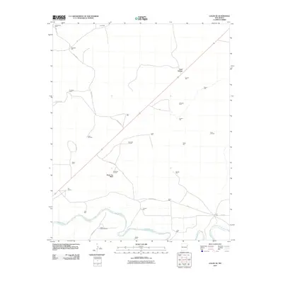 2010 Map of Logan NE, 2010 Print