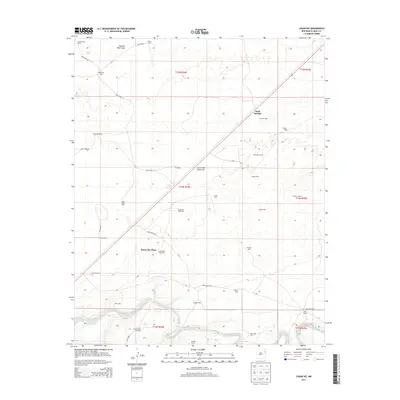 2013 Map of Logan NE, 2013 Print