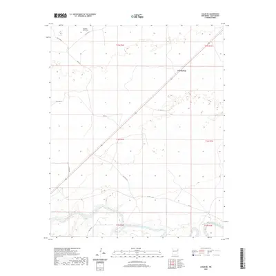 2020 Map of Logan NE, 2020 Print