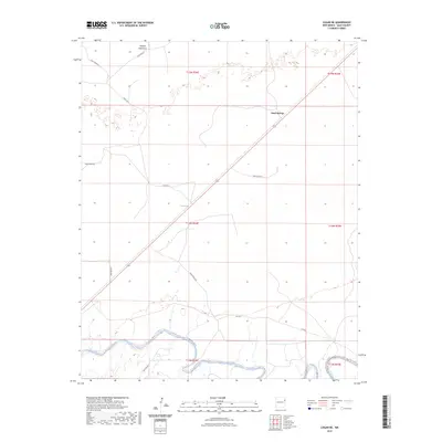 2023 Map of Logan NE, 2023 Print