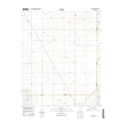 2013 Map of Logan North, 2013 Print