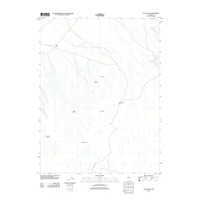 2011 Map of Logan Peak, 2011 Print