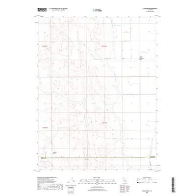 2018 Map of Logan Ridge, 2018 Print