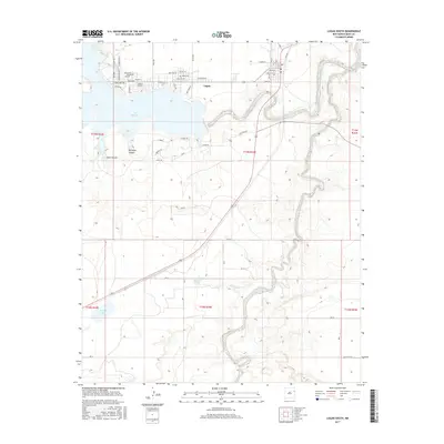 2017 Map of Logan South, 2017 Print