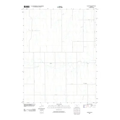 2009 Map of Logan SW, 2009 Print