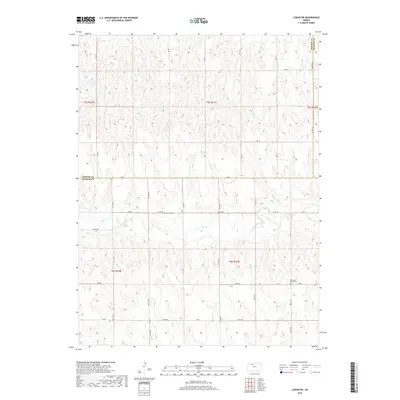 2018 Map of Logan SW, 2018 Print