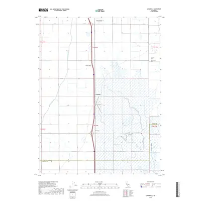2018 Map of Logandale, 2018 Print