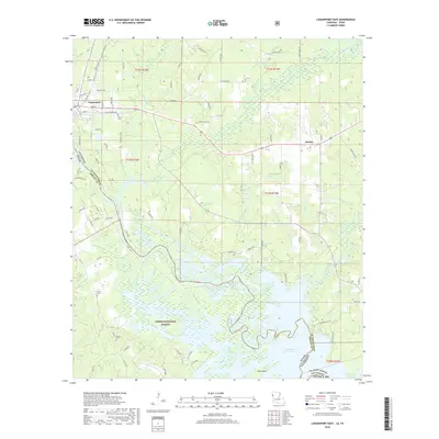 2018 Map of Logansport East, 2018 Print