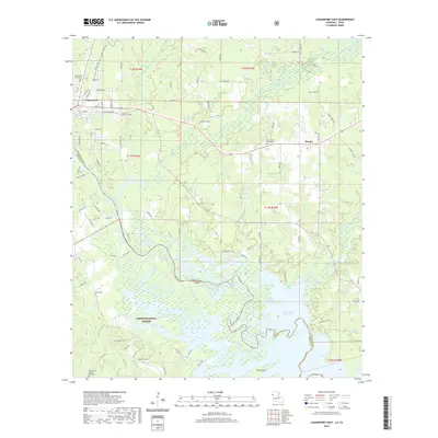 2020 Map of Logansport East, 2020 Print
