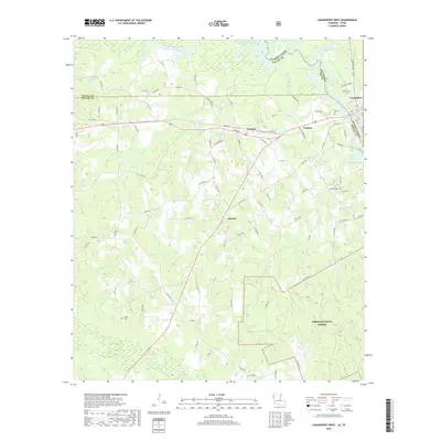 2018 Map of Logansport West, 2018 Print