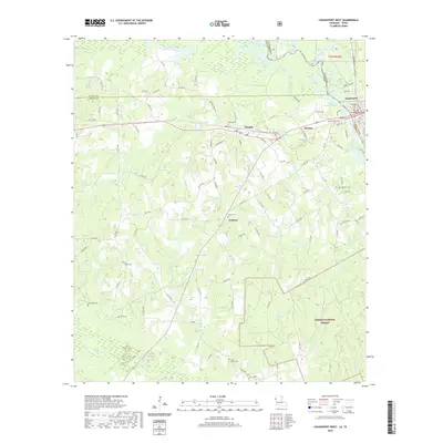 2020 Map of Logansport West, 2020 Print