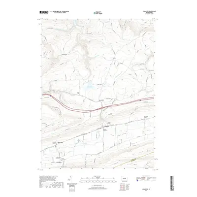 2019 Map of Loganton, 2019 Print