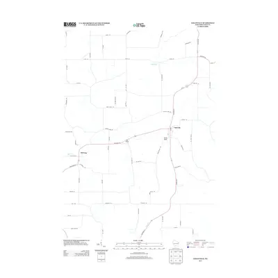 2013 Map of Loganville, 2013 Print