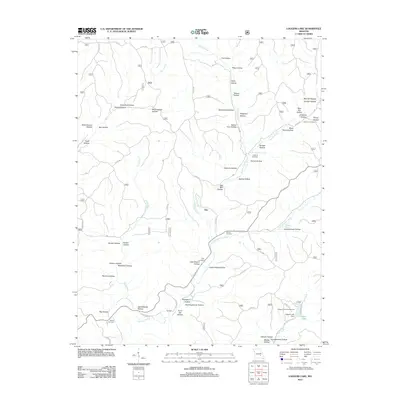 2012 Map of Loggers Lake, 2012 Print