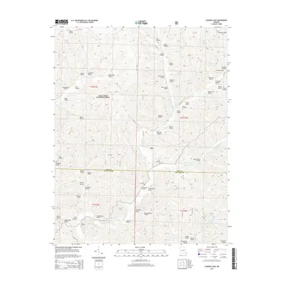 2015 Map of Loggers Lake, 2015 Print