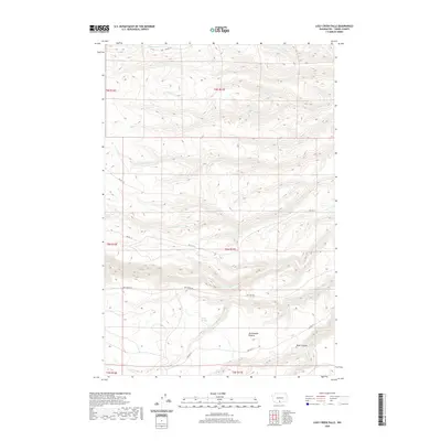 2020 Map of Logy Creek Falls, 2020 Print
