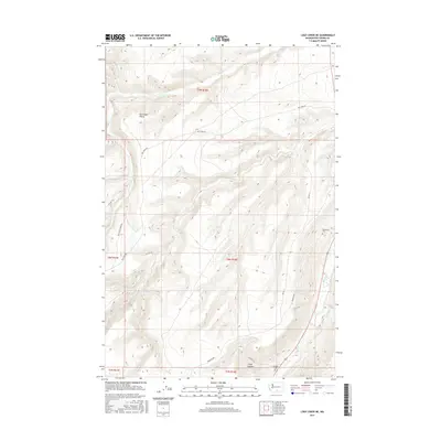 2017 Map of Logy Creek NE, 2017 Print