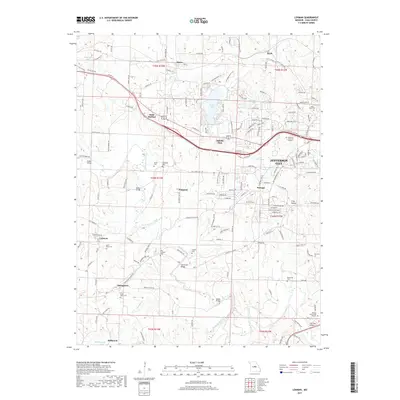 2017 Map of Lohman, 2017 Print