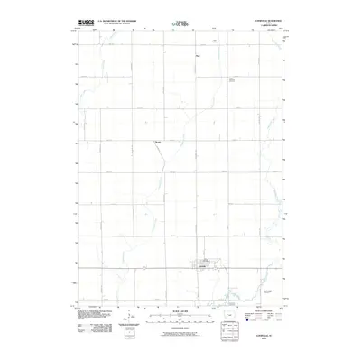 2010 Map of Lohrville, 2010 Print