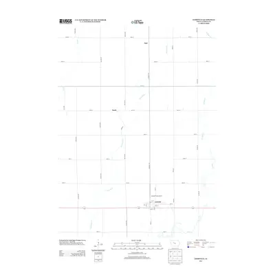 2013 Map of Lohrville, 2013 Print