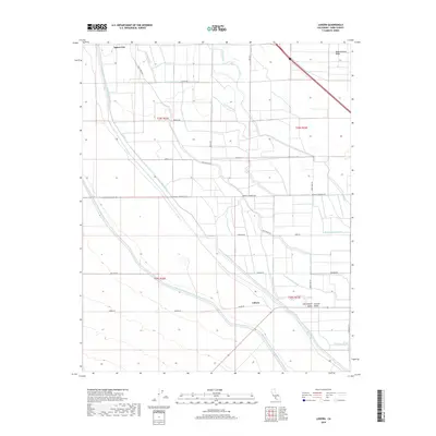 2018 Map of Lokern, 2018 Print