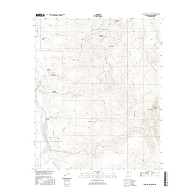 2017 Map of Loma De Las Canas, 2017 Print