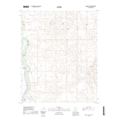2023 Map of Loma De Las Canas, 2023 Print