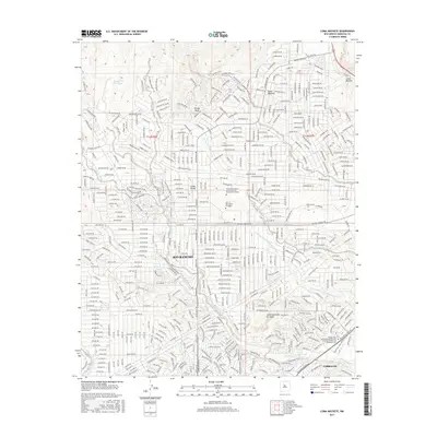 2017 Map of Loma Machete, 2017 Print