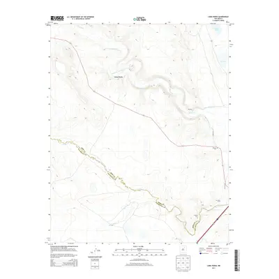 2013 Map of Loma Parda, 2013 Print