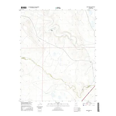 2017 Map of Loma Parda, 2017 Print