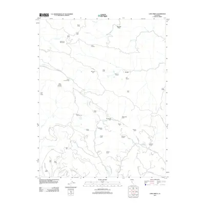2012 Map of Loma Prieta, 2012 Print