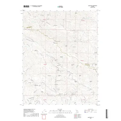 2018 Map of Loma Prieta, 2018 Print