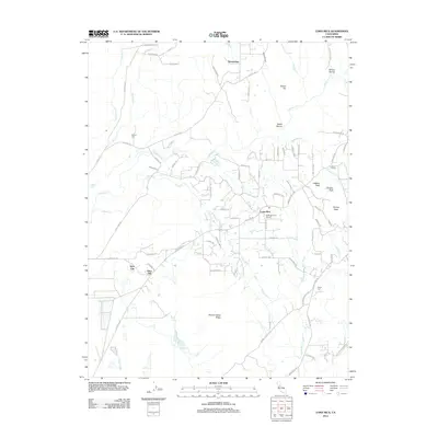 2012 Map of Loma Rica, 2012 Print