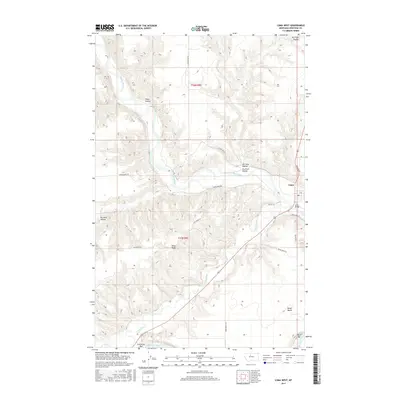 2017 Map of Loma West, 2017 Print