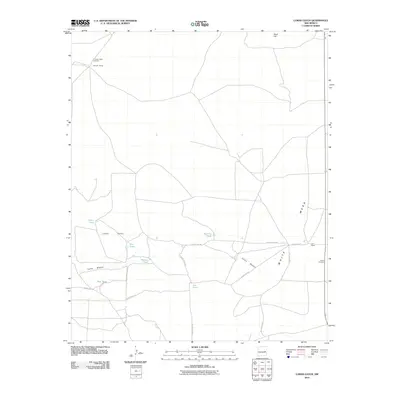 2010 Map of Lomas Gatos, 2010 Print