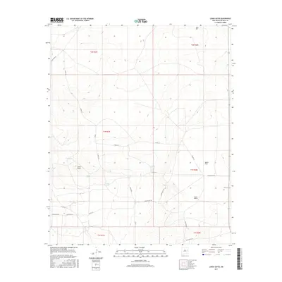 2017 Map of Lomas Gatos, 2017 Print