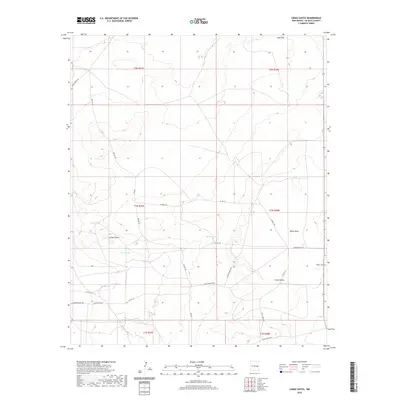 2020 Map of Lomas Gatos, 2020 Print