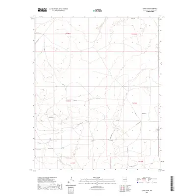 2023 Map of Lomas Gatos, 2023 Print