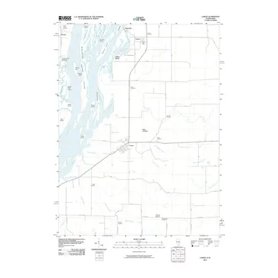 2010 Map of Lomax, 2010 Print