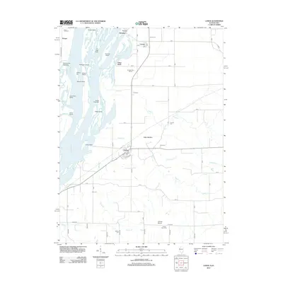 2012 Map of Lomax, 2012 Print