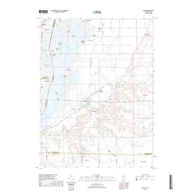 2018 Map of Lomax, 2018 Print